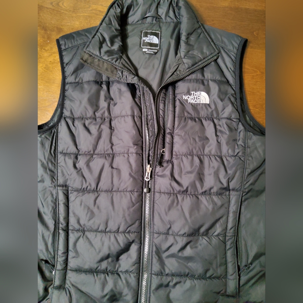 The North Face Black Quilted Vest